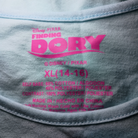 Disney Finding Dory Girls Shirts Multiple Sizes - Picture 8 of 10